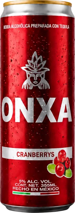 Lata de ONXA Tequila Cranberry